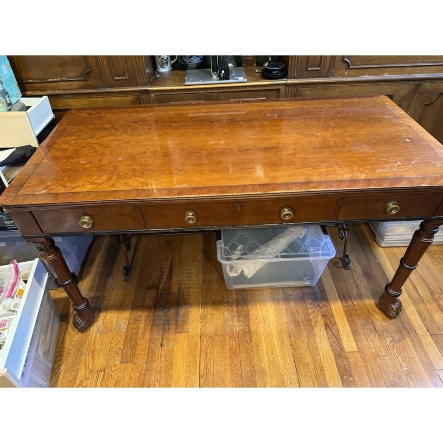 Baker Furniture English Regency Writing Desk - image-2