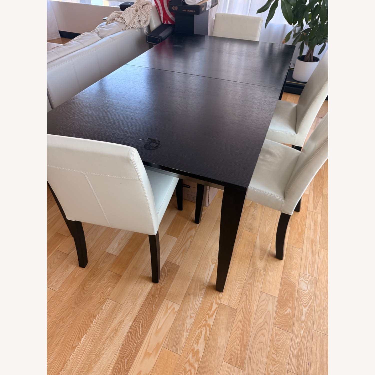 Espresso Extendable Dining Table - image-4