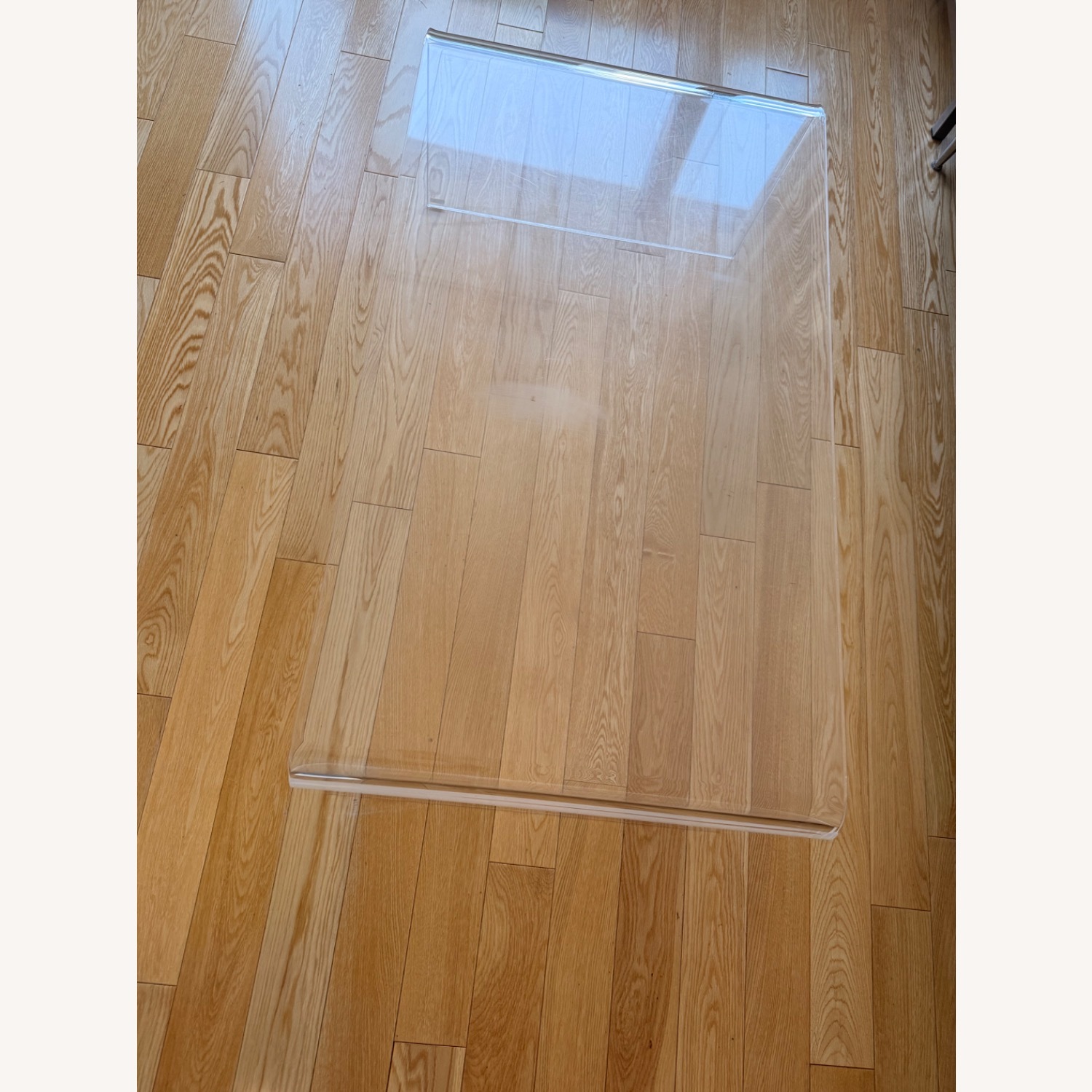 Clear Acrylic Waterfall Coffee Table - image-4