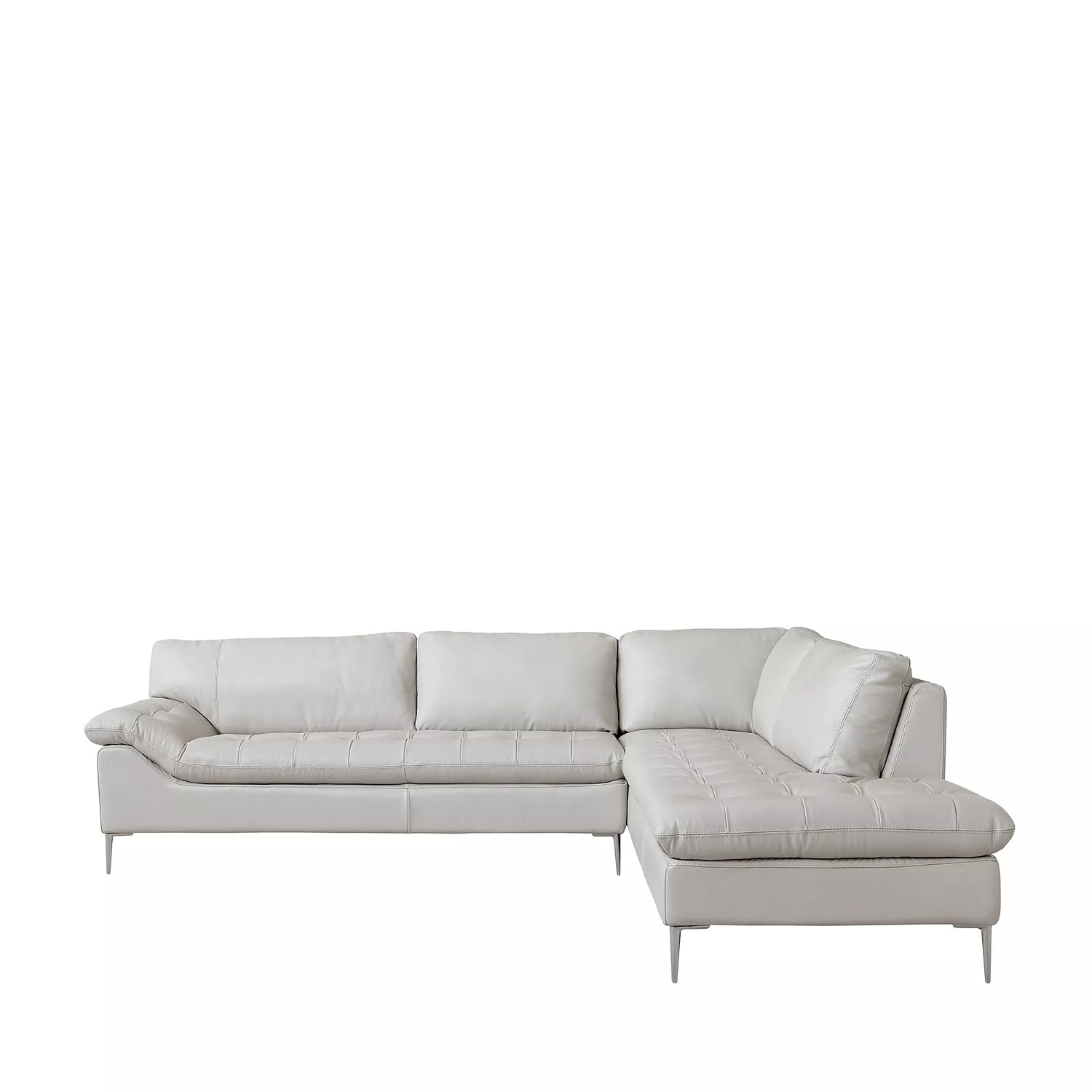 Bloomingdale's Leather 2 Piece Sectional - image-6