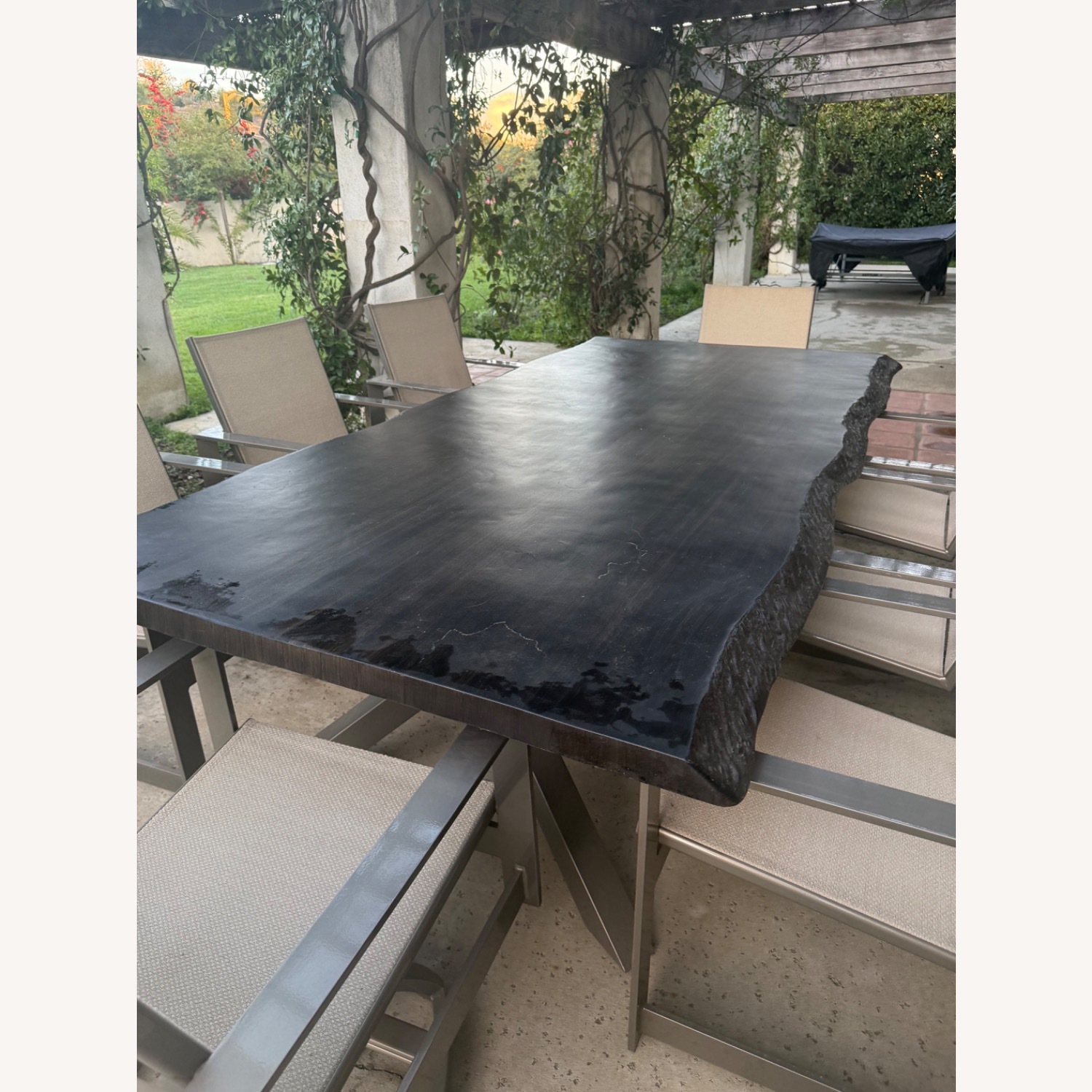 Castelle Altra 108” Outdoor Dining Set - image-1