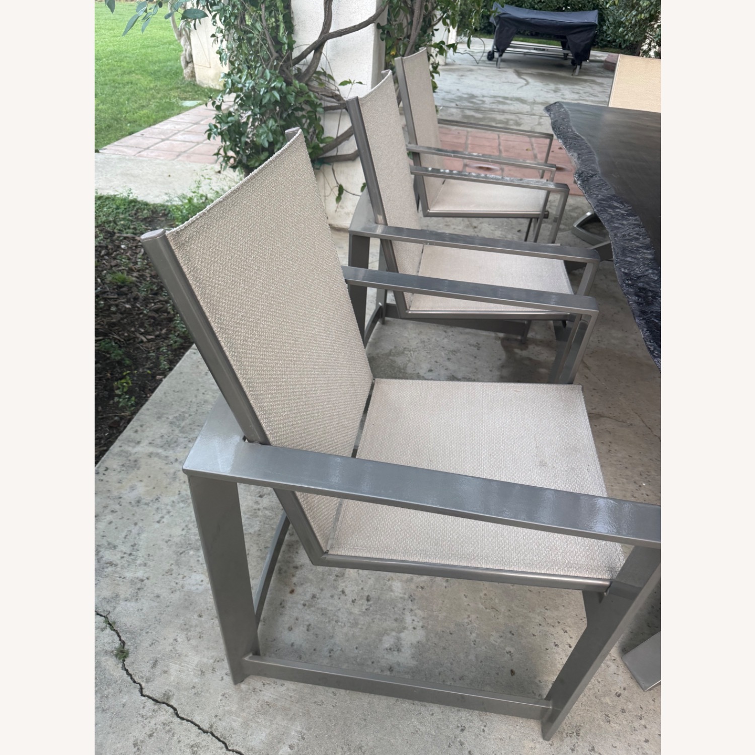 Castelle Altra 108” Outdoor Dining Set - image-5