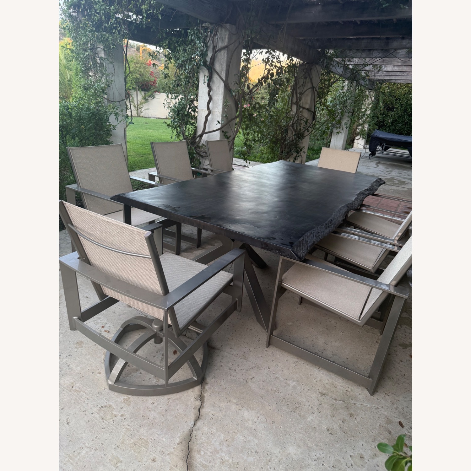 Castelle Altra 108” Outdoor Dining Set - image-14