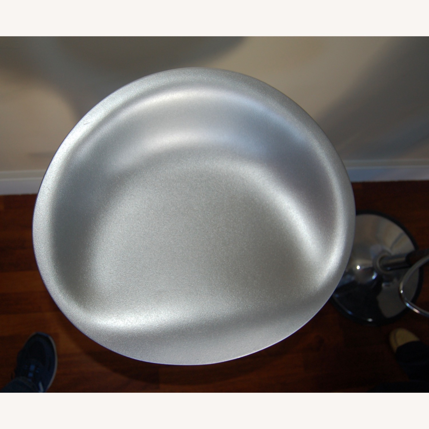 Four silver counter stools  - image-4