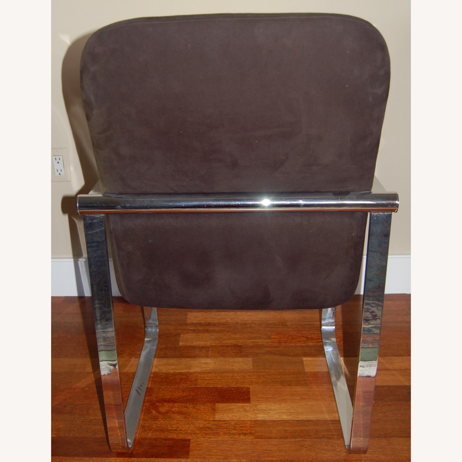 Possibly Knoll Stainless Steel Brno Faux Leather - image-4