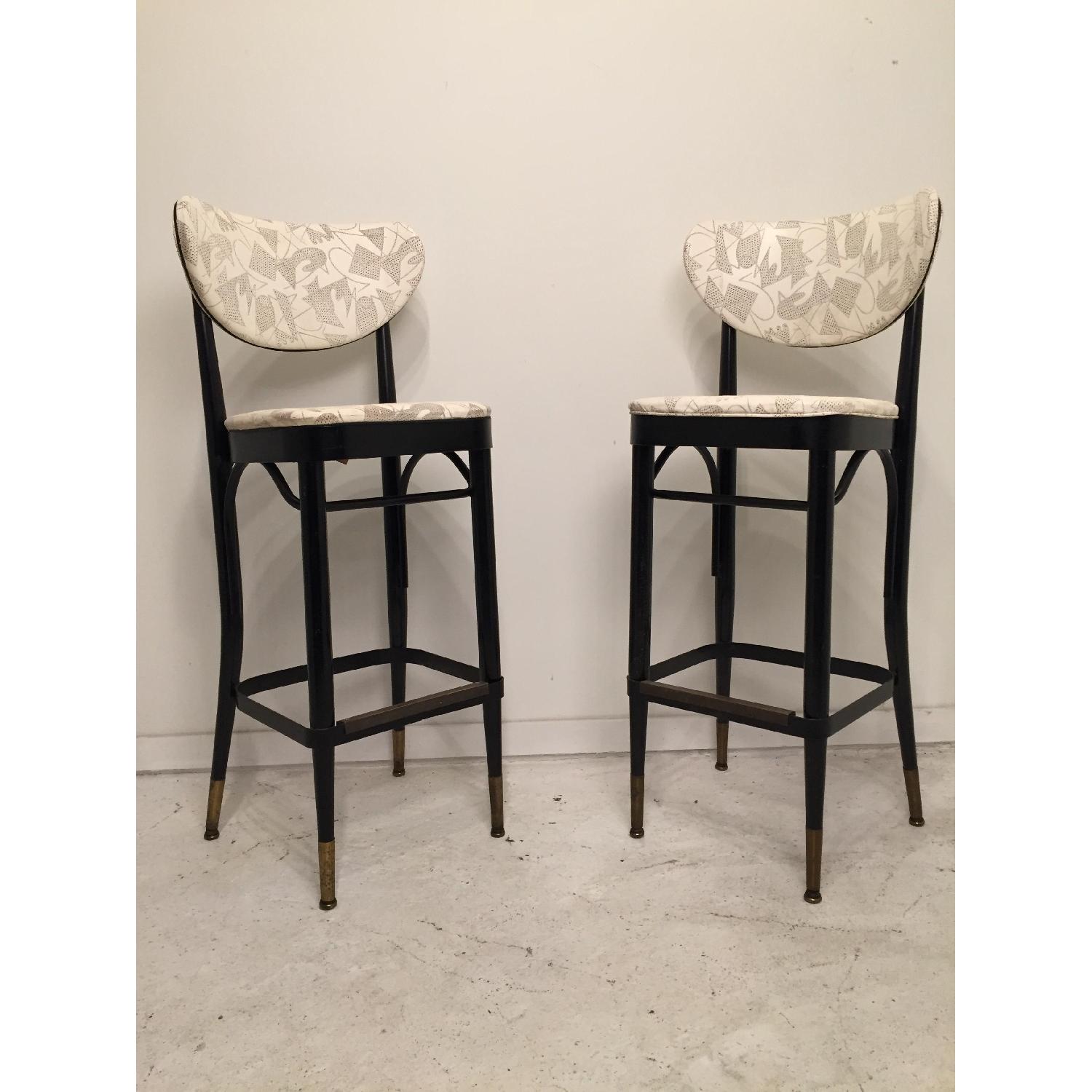 Mid Century Modern Tubular Steel Bar Stool AptDeco