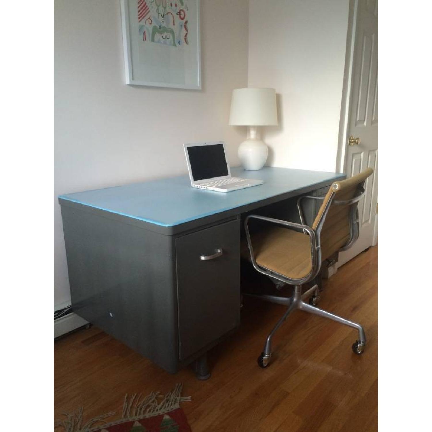 American Steel Vintage Tanker Desk - image-4