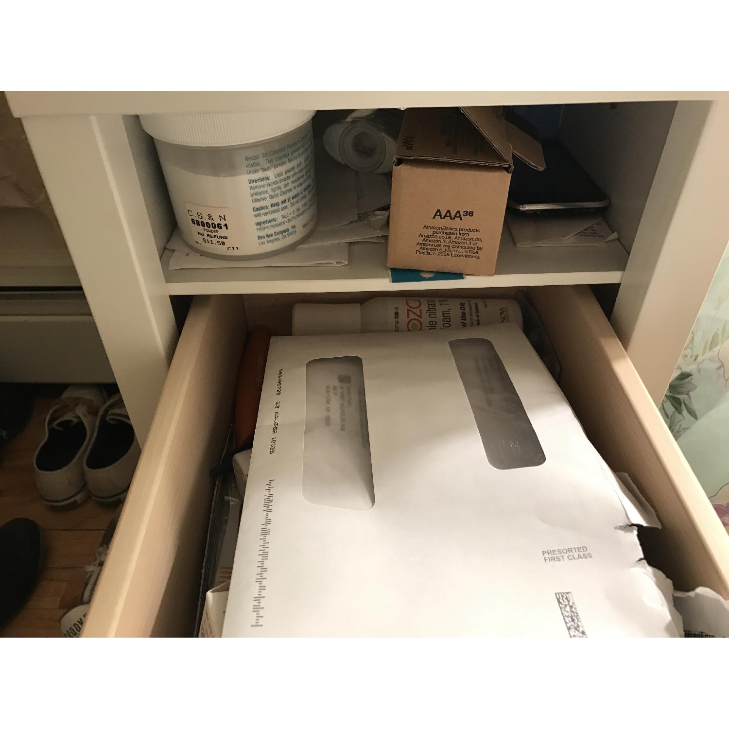 Ikea Nordli Nightstand in White - image-2