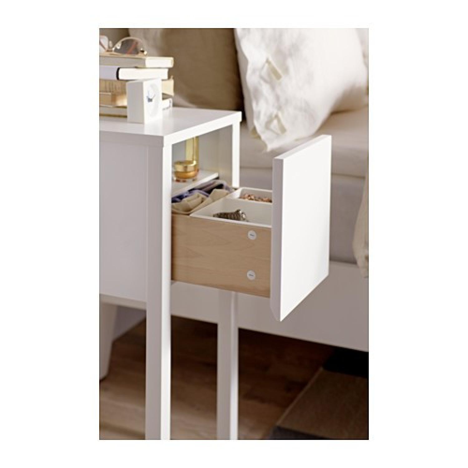 Ikea Nordli Nightstand in White - image-3