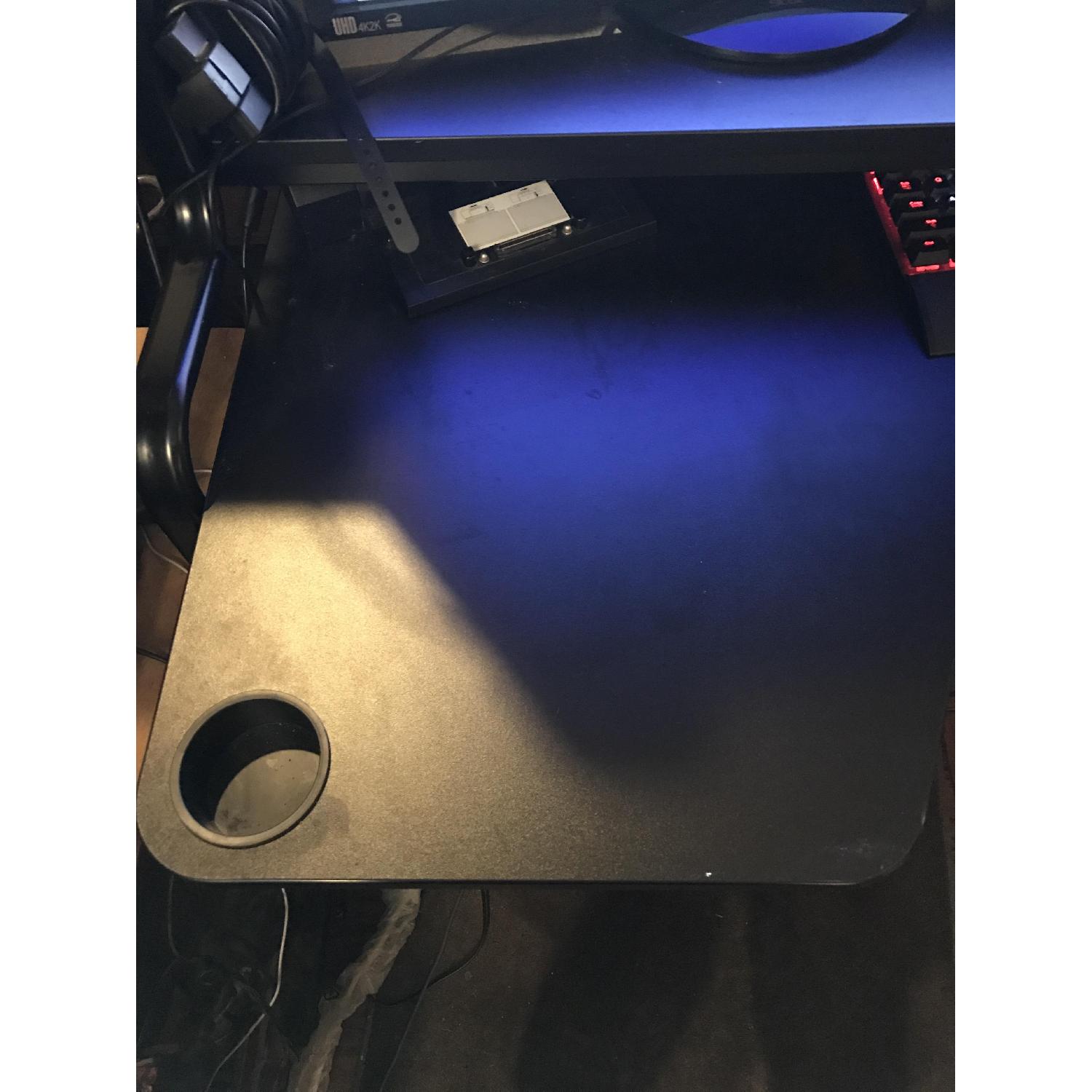 Ikea Fredde Computer Work Station in Black AptDeco