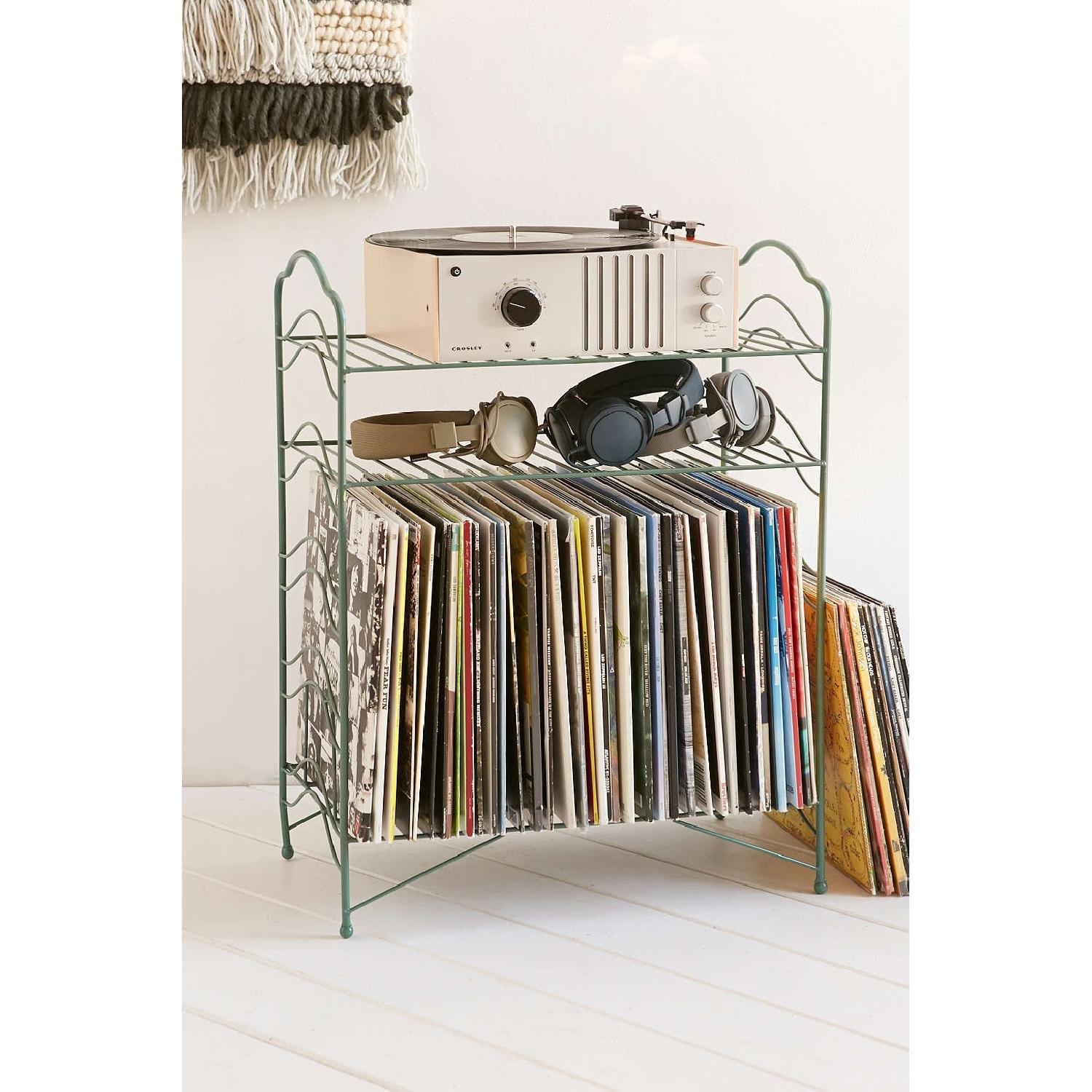 Vinyl Record Media Shelf - image-1