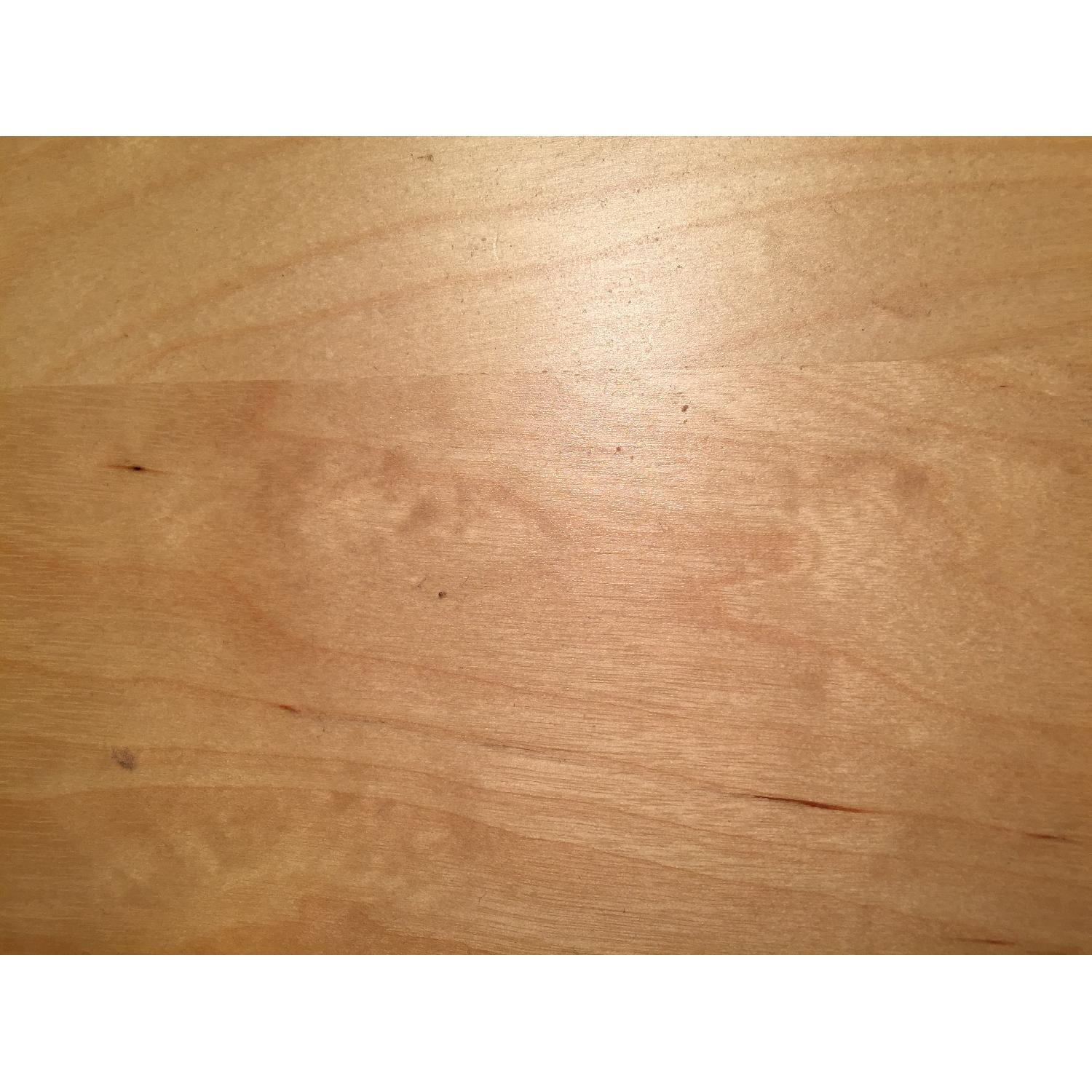 Ikea Malm White Stained Oak Veneer 2-Drawer Chest - image-7