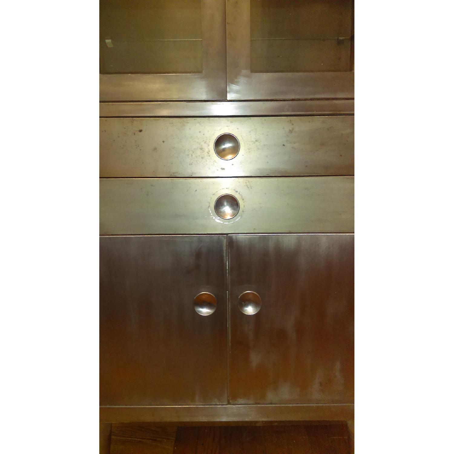 Vintage Metal Medical Cabinet - image-5