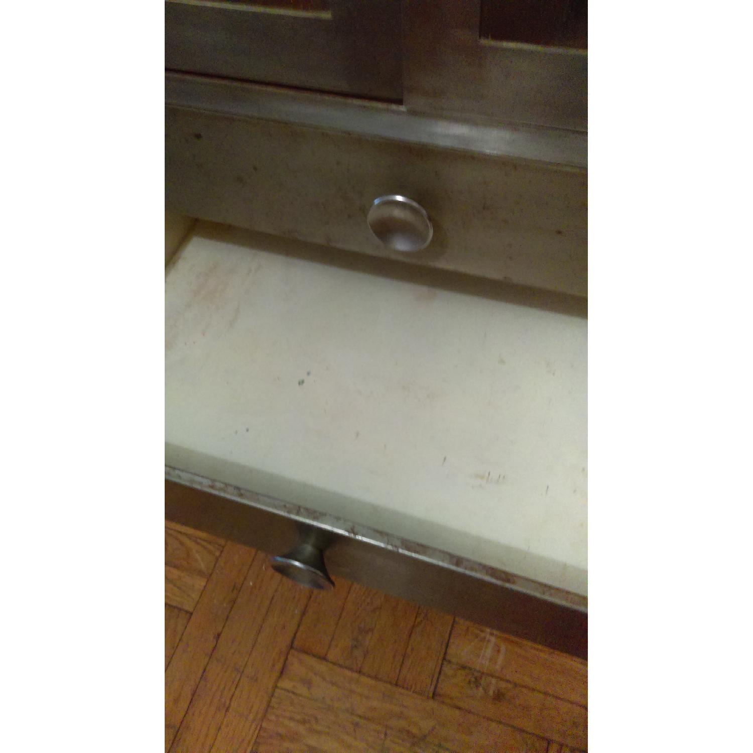 Vintage Metal Medical Cabinet - image-6