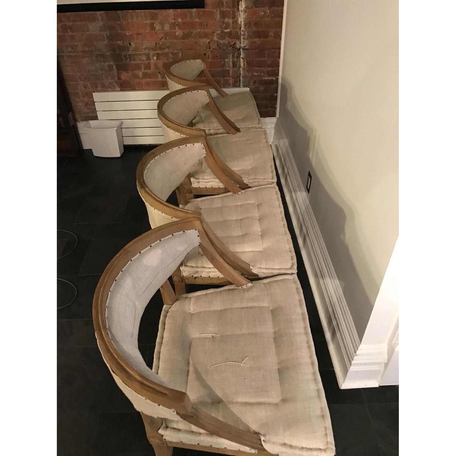 Restoration Hardware Deconstructed Dining Chairs - image-1
