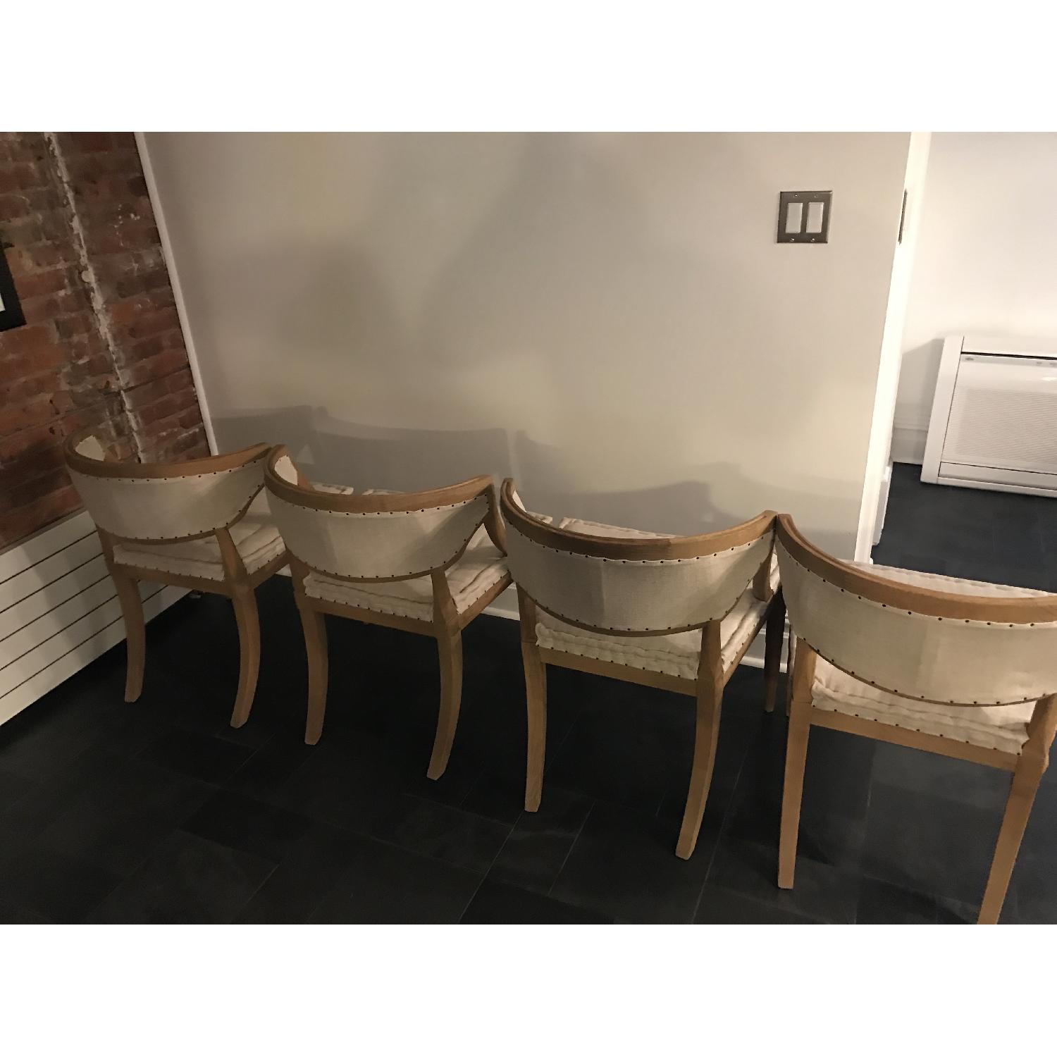 Restoration Hardware Deconstructed Dining Chairs - image-5