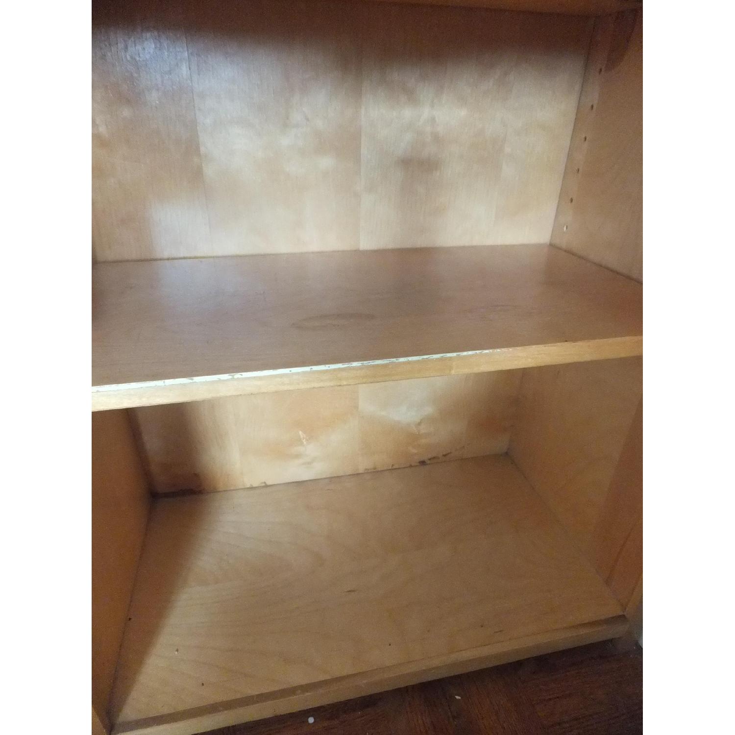 Handmade White Ash Hardwood 2-in-1 Custom Bookcase - image-8