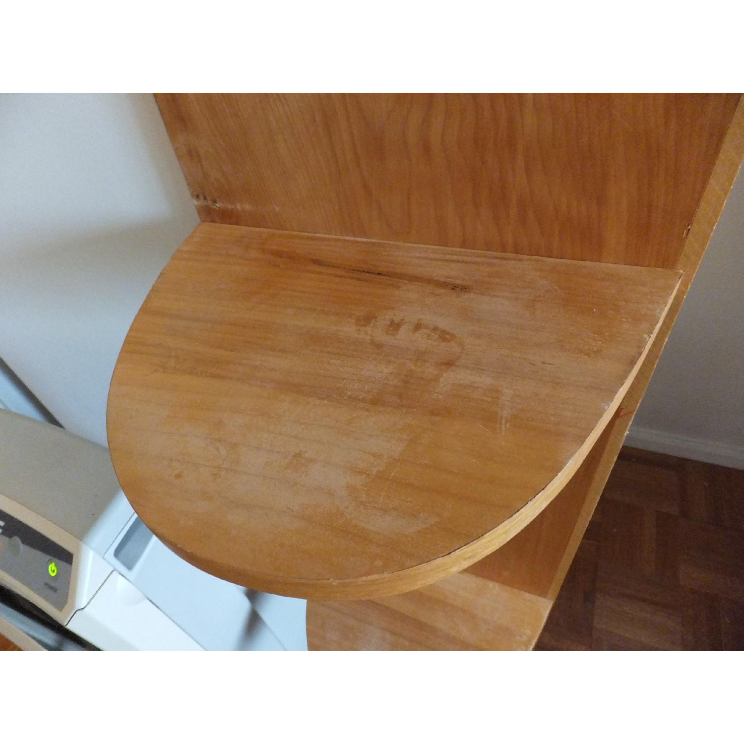 Handmade White Ash Hardwood 2-in-1 Custom Bookcase - image-13