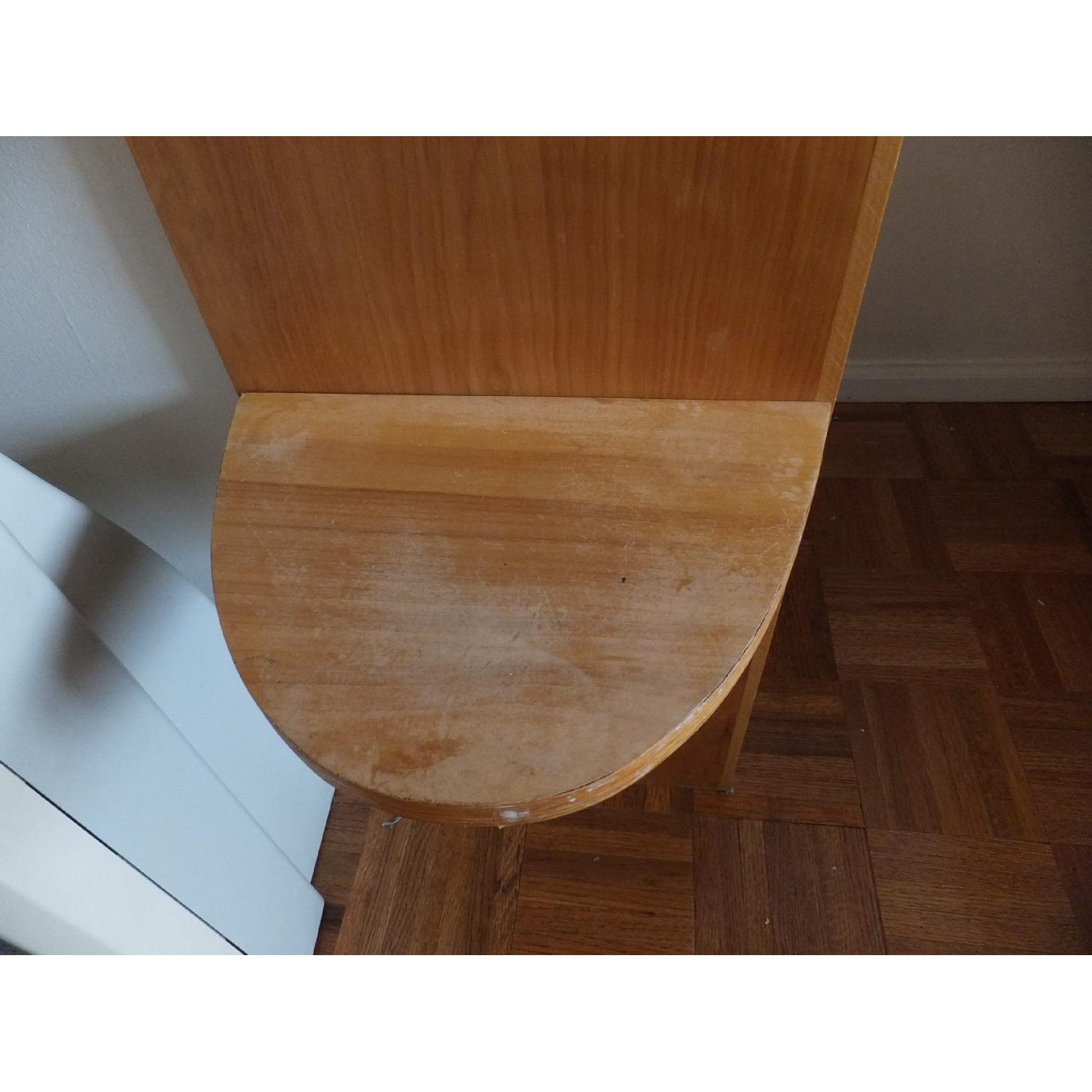 Handmade White Ash Hardwood 2-in-1 Custom Bookcase - image-14