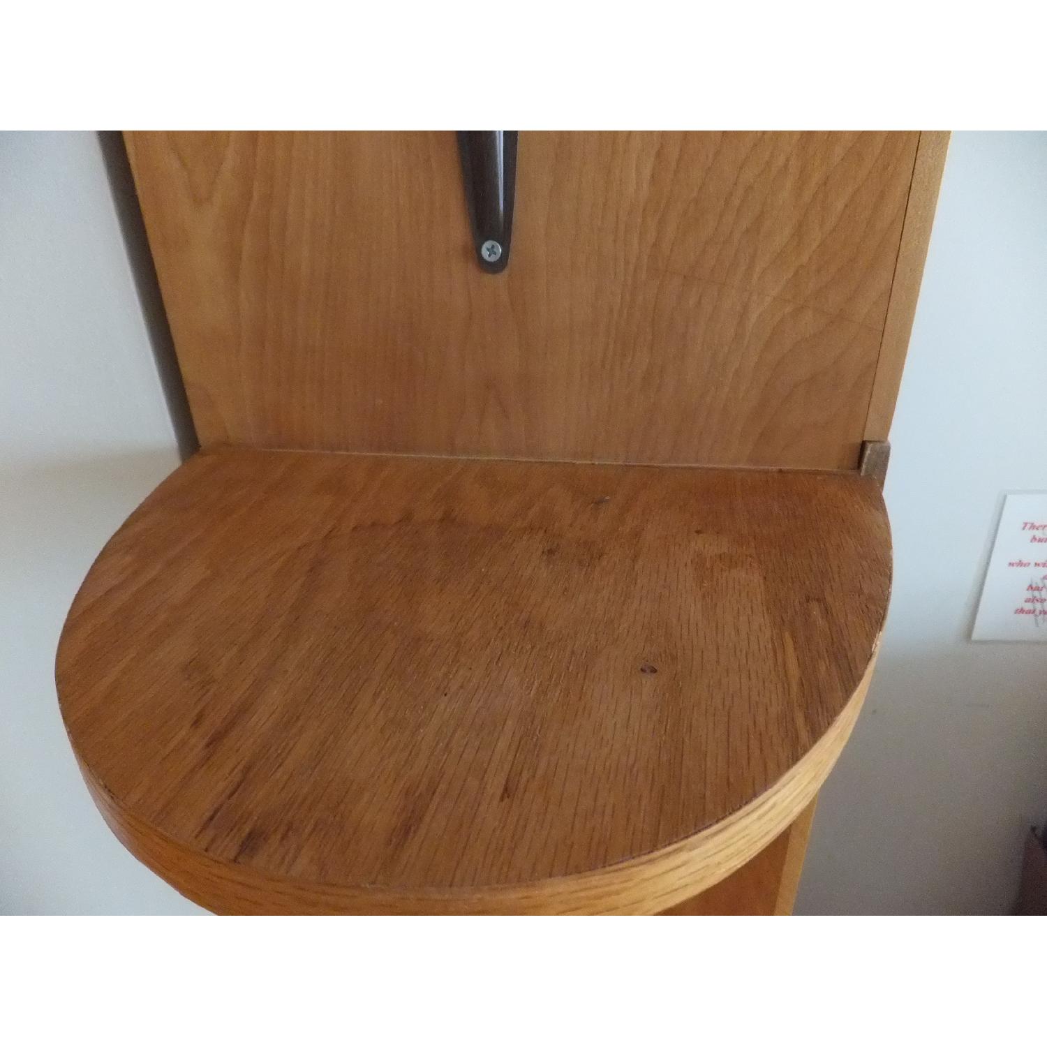 Handmade White Ash Hardwood 2-in-1 Custom Bookcase - image-15