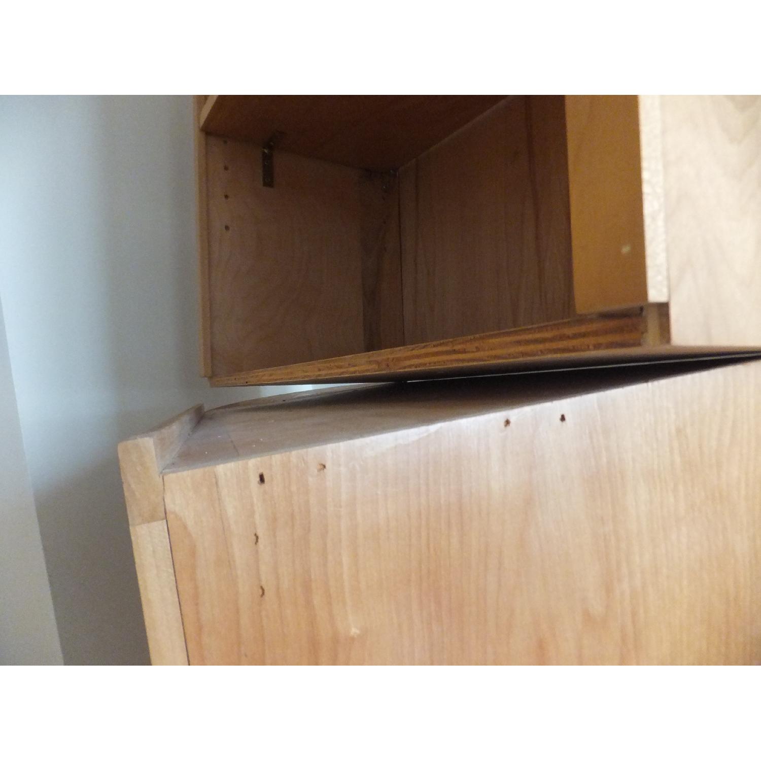 Handmade White Ash Hardwood 2-in-1 Custom Bookcase - image-16