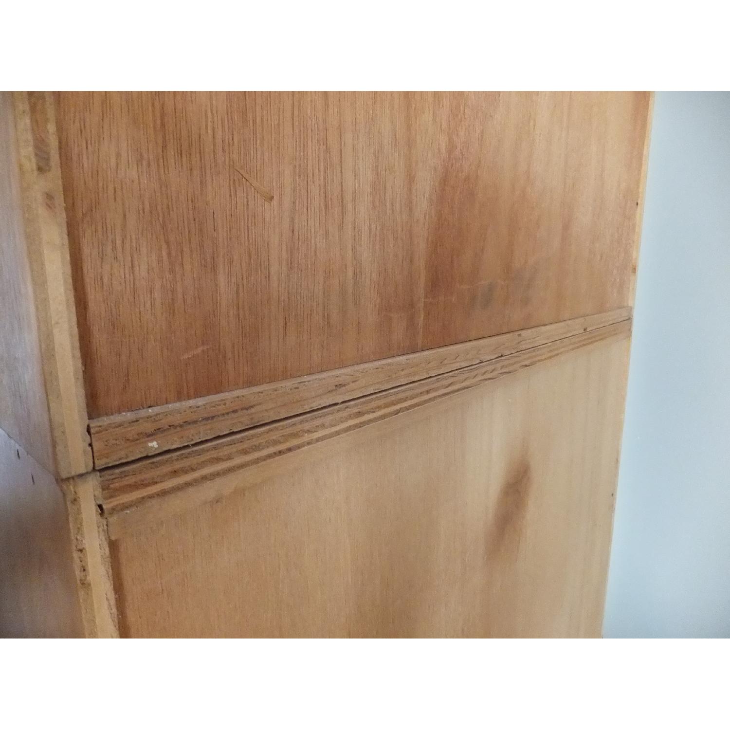 Handmade White Ash Hardwood 2-in-1 Custom Bookcase - image-17