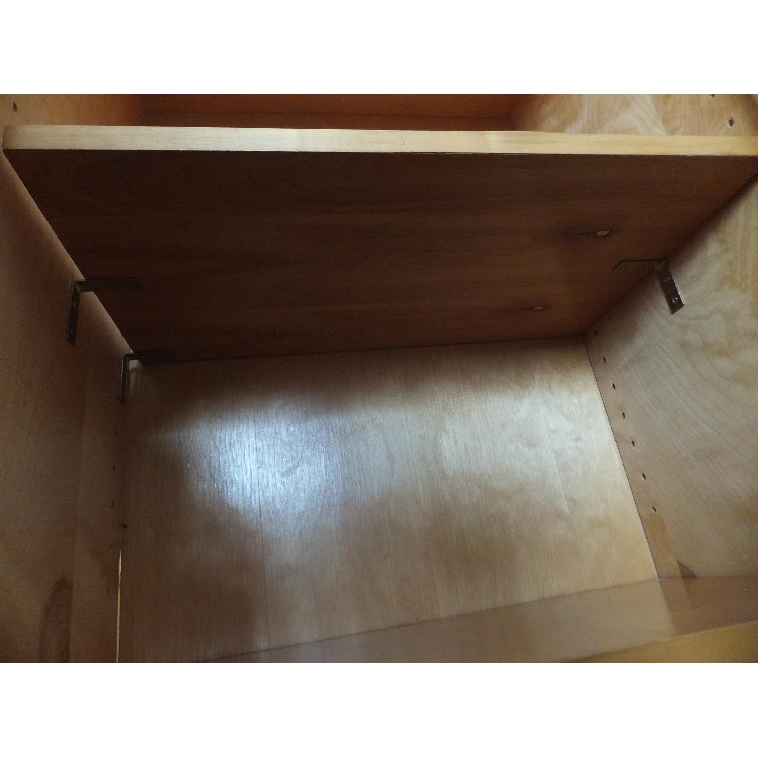 Handmade White Ash Hardwood 2-in-1 Custom Bookcase - image-19