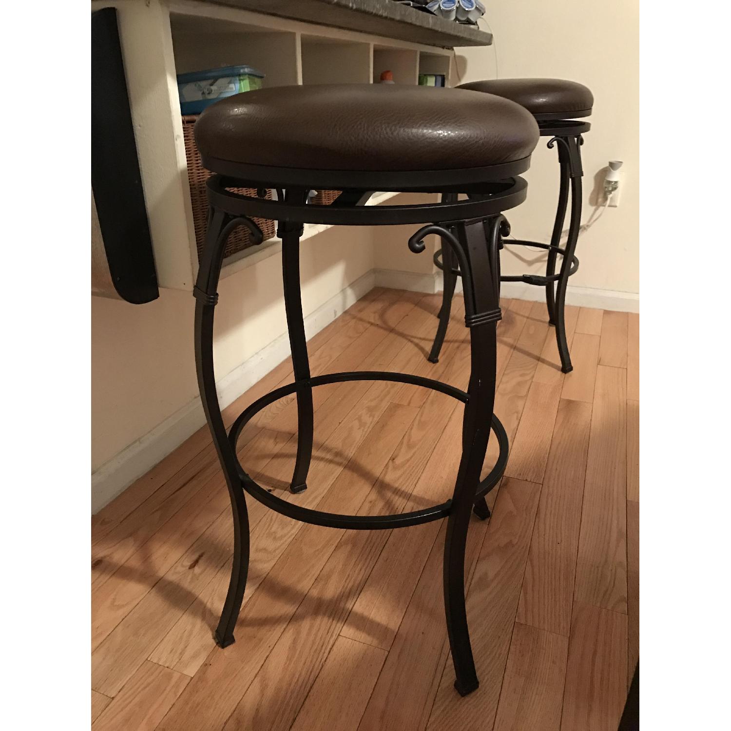 Glass Bar Table w/ 4 Bar Stools - image-6