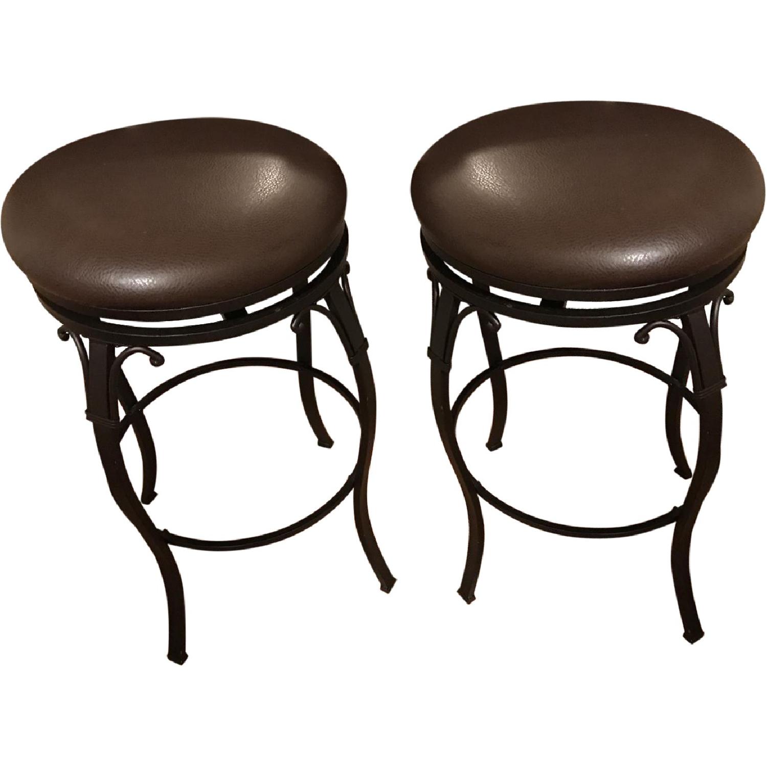 Glass Bar Table w/ 4 Bar Stools - image-9