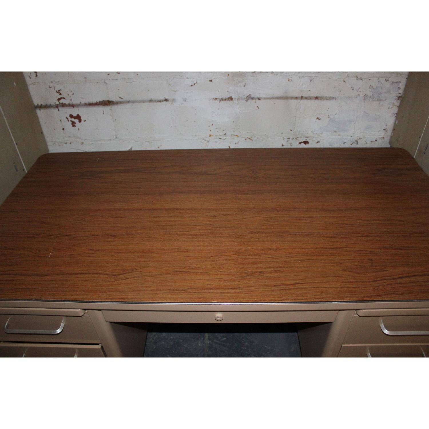 Vintage Steelcase Tanker Desk - image-3