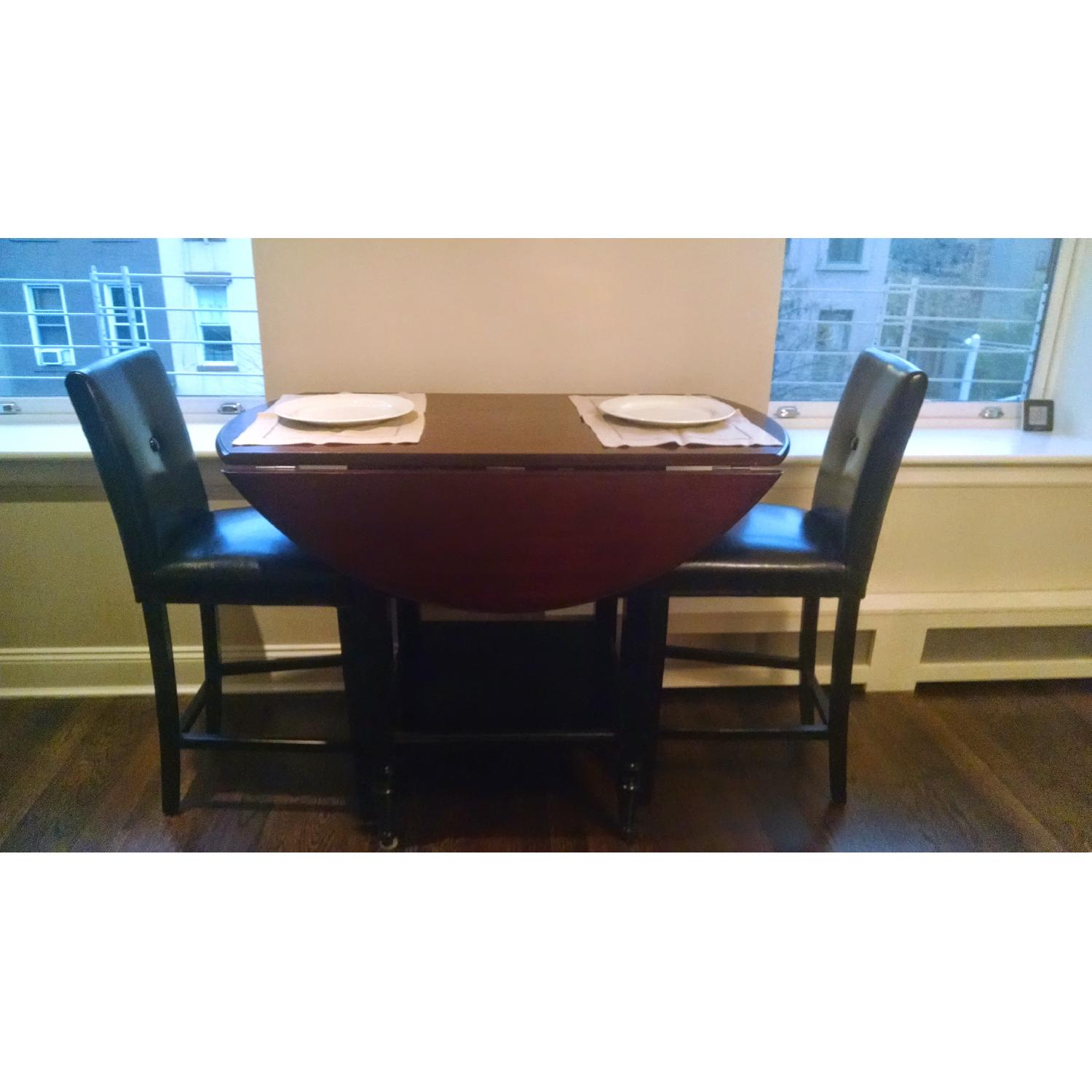Pier 1 McBride Convertible Table w/ 2 Chairs - image-1