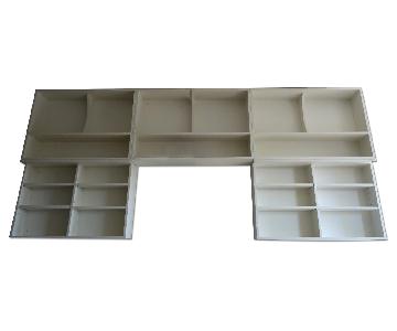 Custom Five Piece Shelving Unit