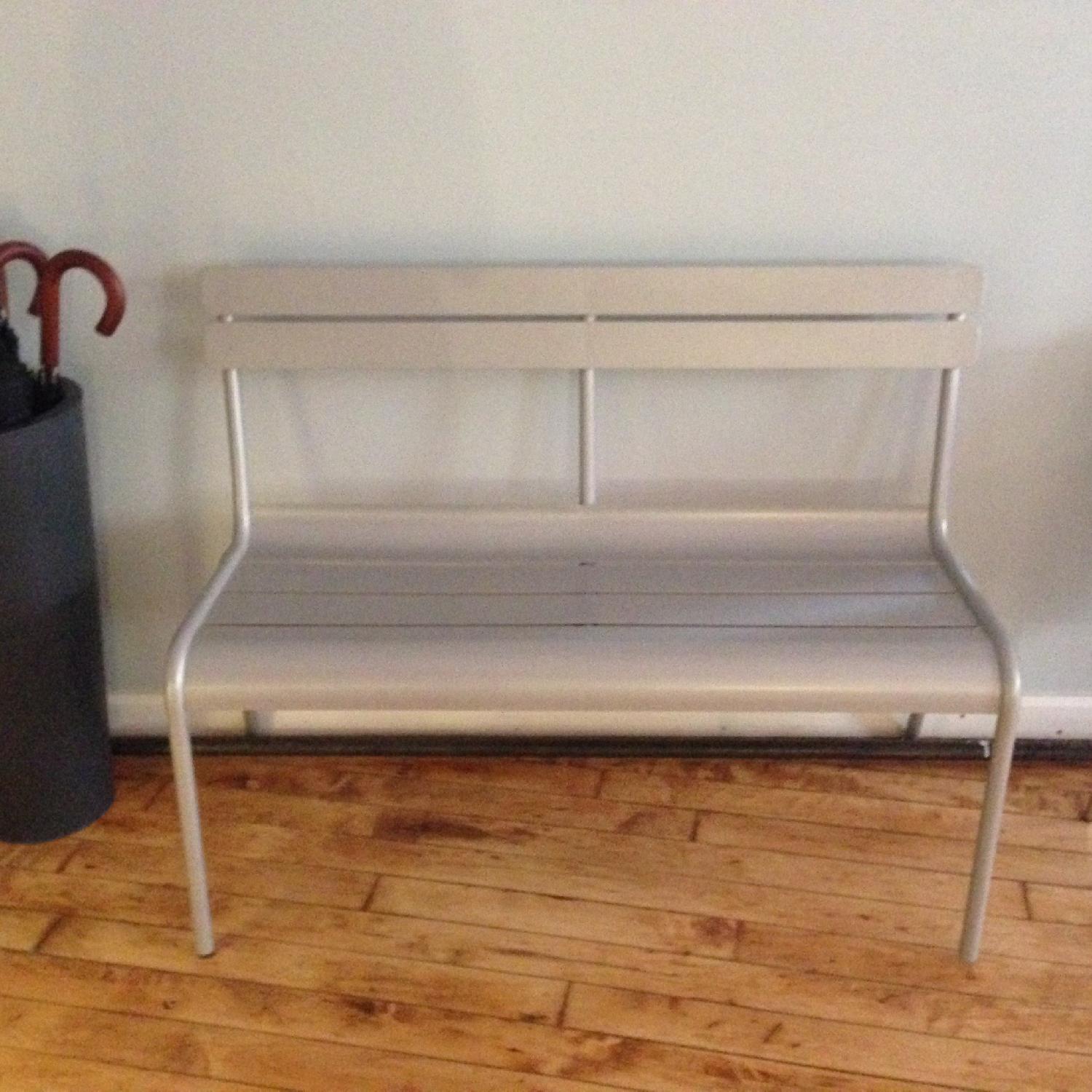 Ikea Metal Bench with Cushion - image-1