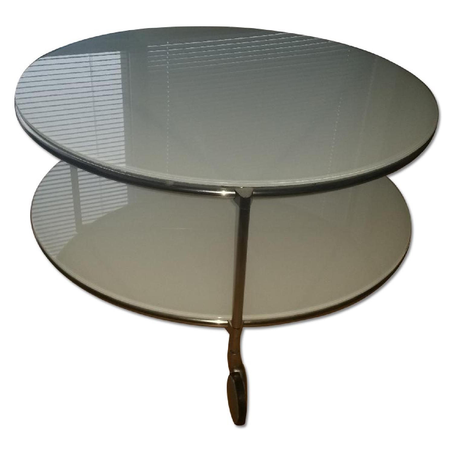 Ikea Strind Glass Coffee Table AptDeco
