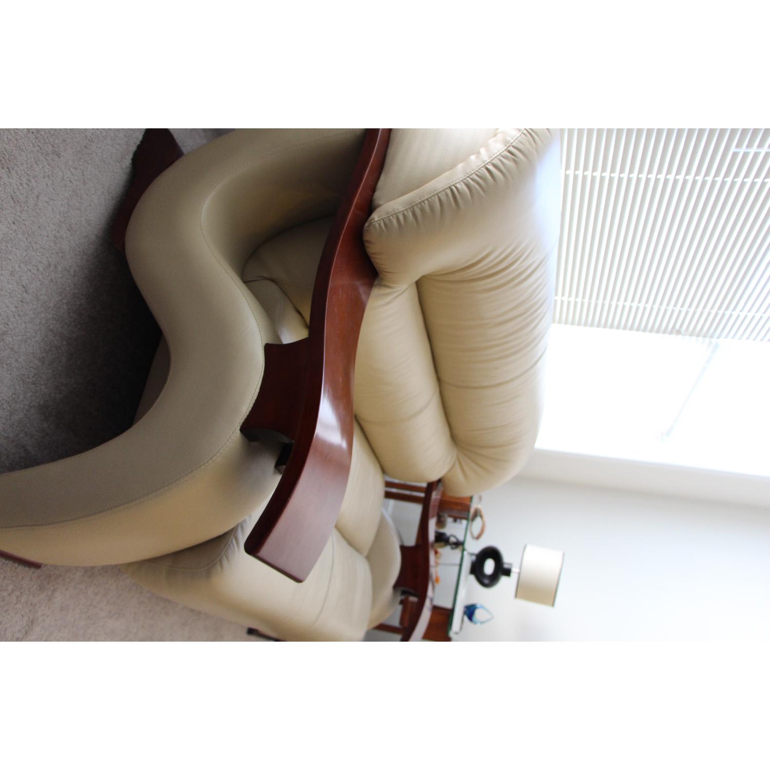 Cappuccino Ultra Bonded Sofa Set - image-2