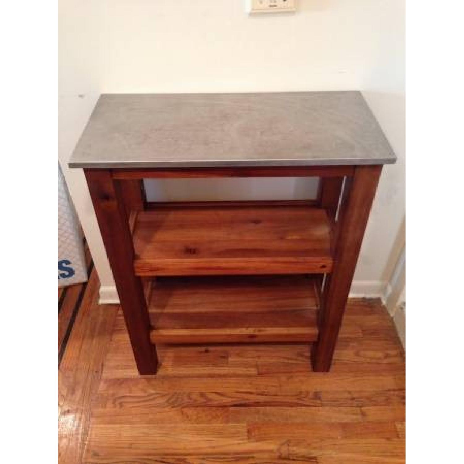West Elm Kitchen Prep Table - image-1