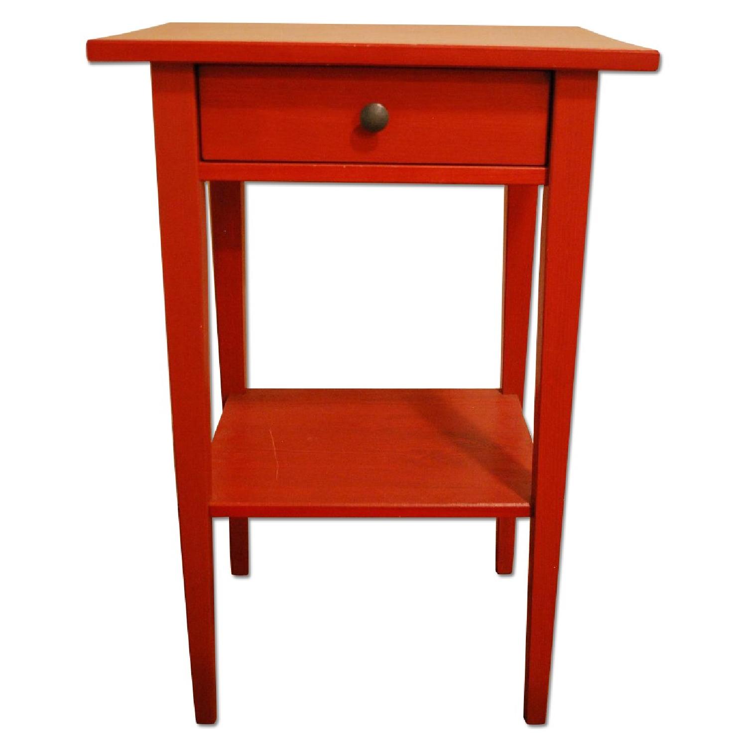 Ikea Hemnes Nightstand Table AptDeco