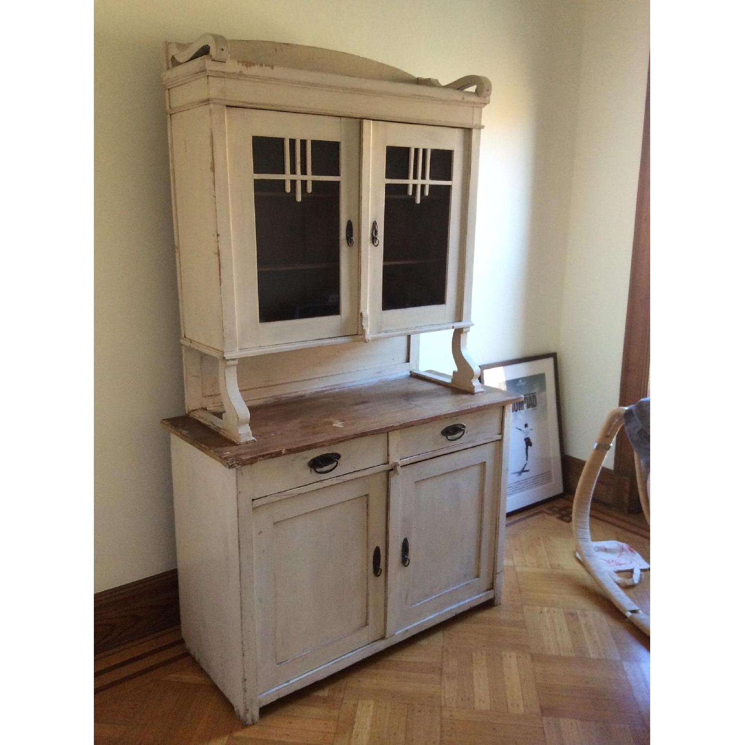 Refurbished Hutch/Storage Cabinet - image-1
