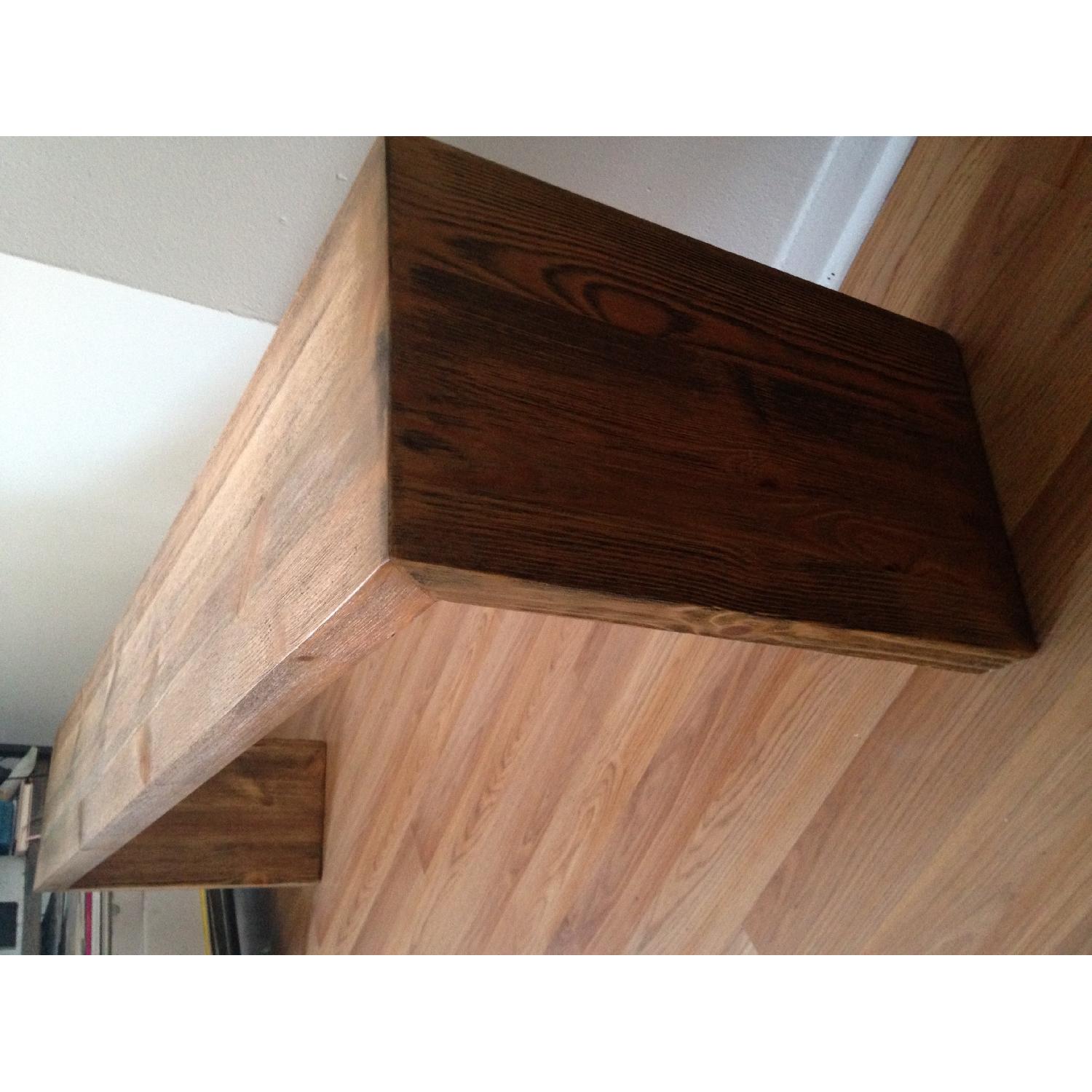 Overstock Weathered Reclaimed Look Bench - image-4