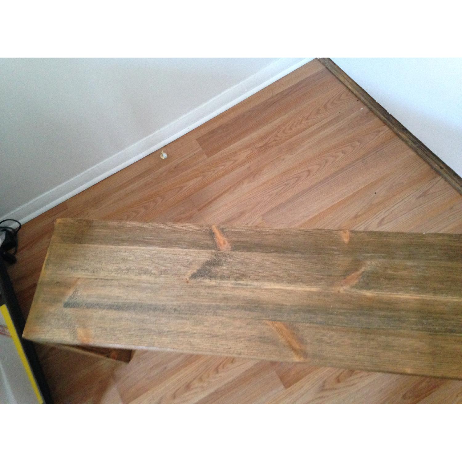 Overstock Weathered Reclaimed Look Bench - image-7