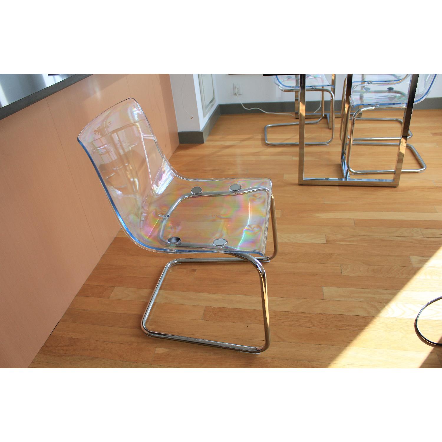 CB2 Dining Table w/ 4 Ikea Chairs - image-5