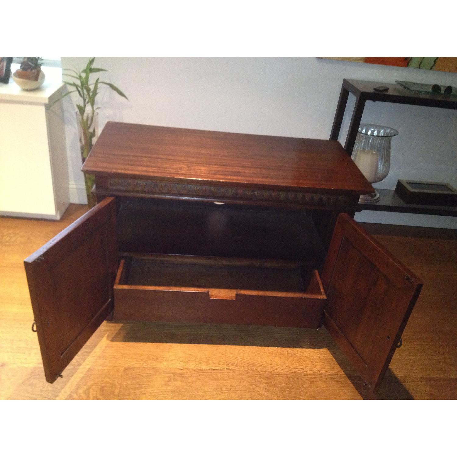 Light Walnut Finish TV Media Console - image-2