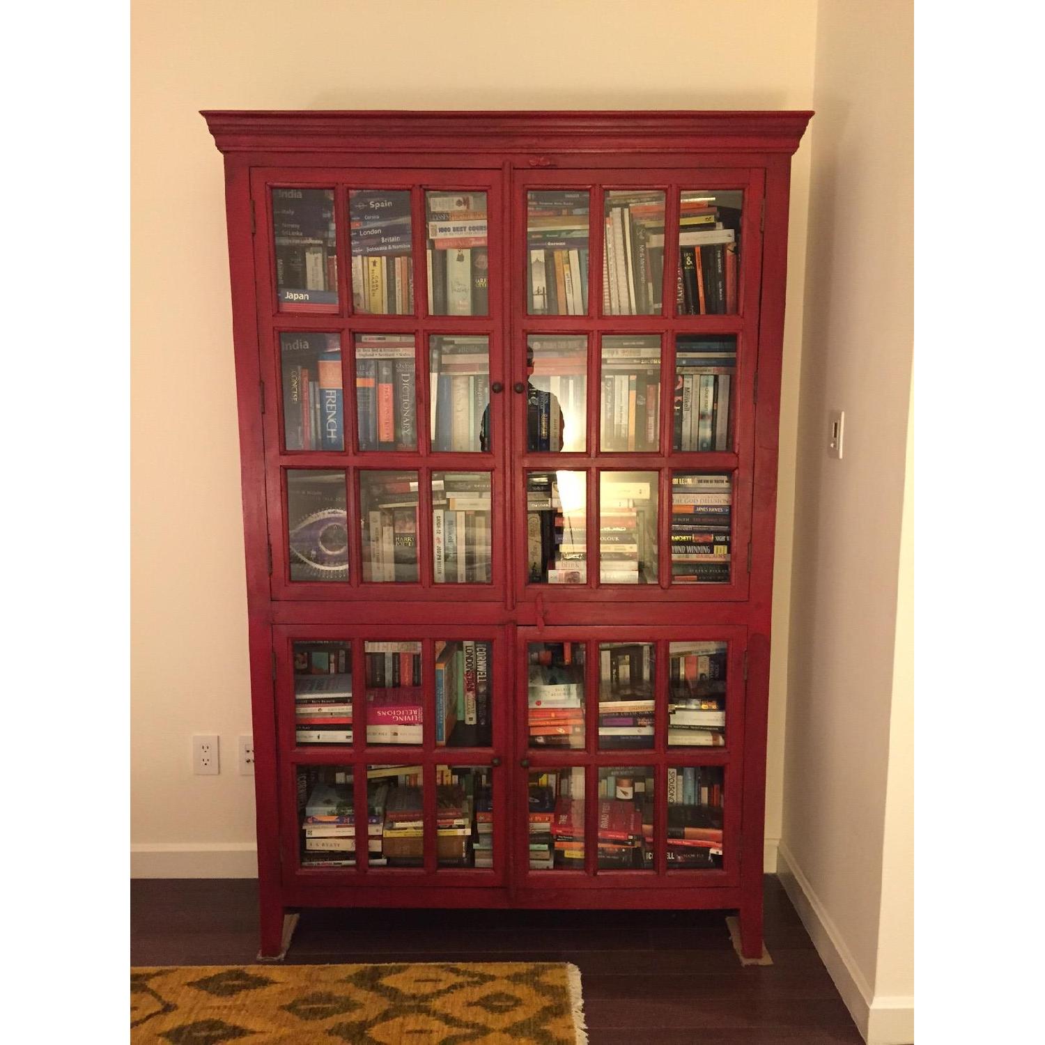 Crate & Barrel Tall Cabinet - image-2