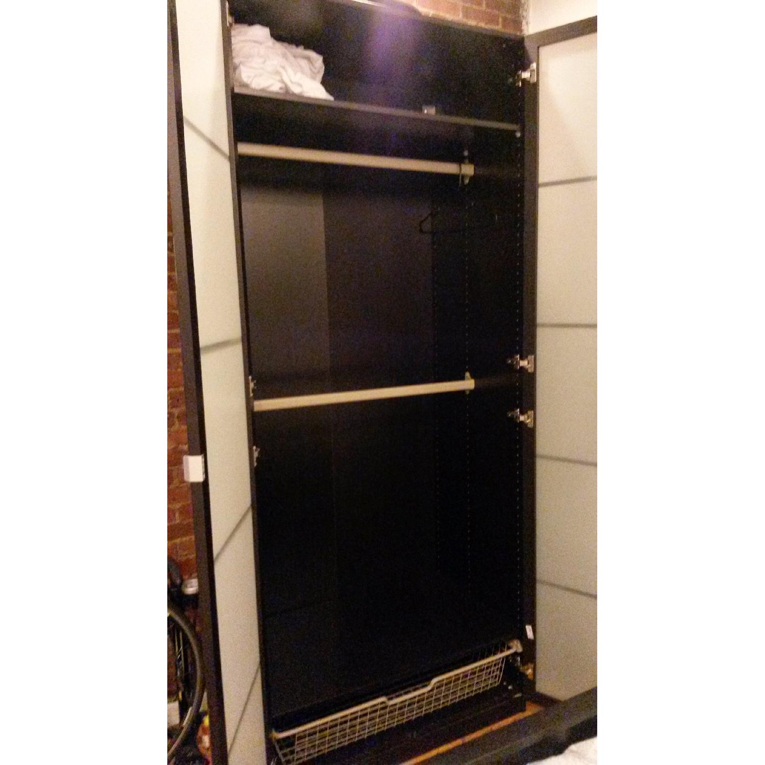 Tall Black Wardrobe - image-3