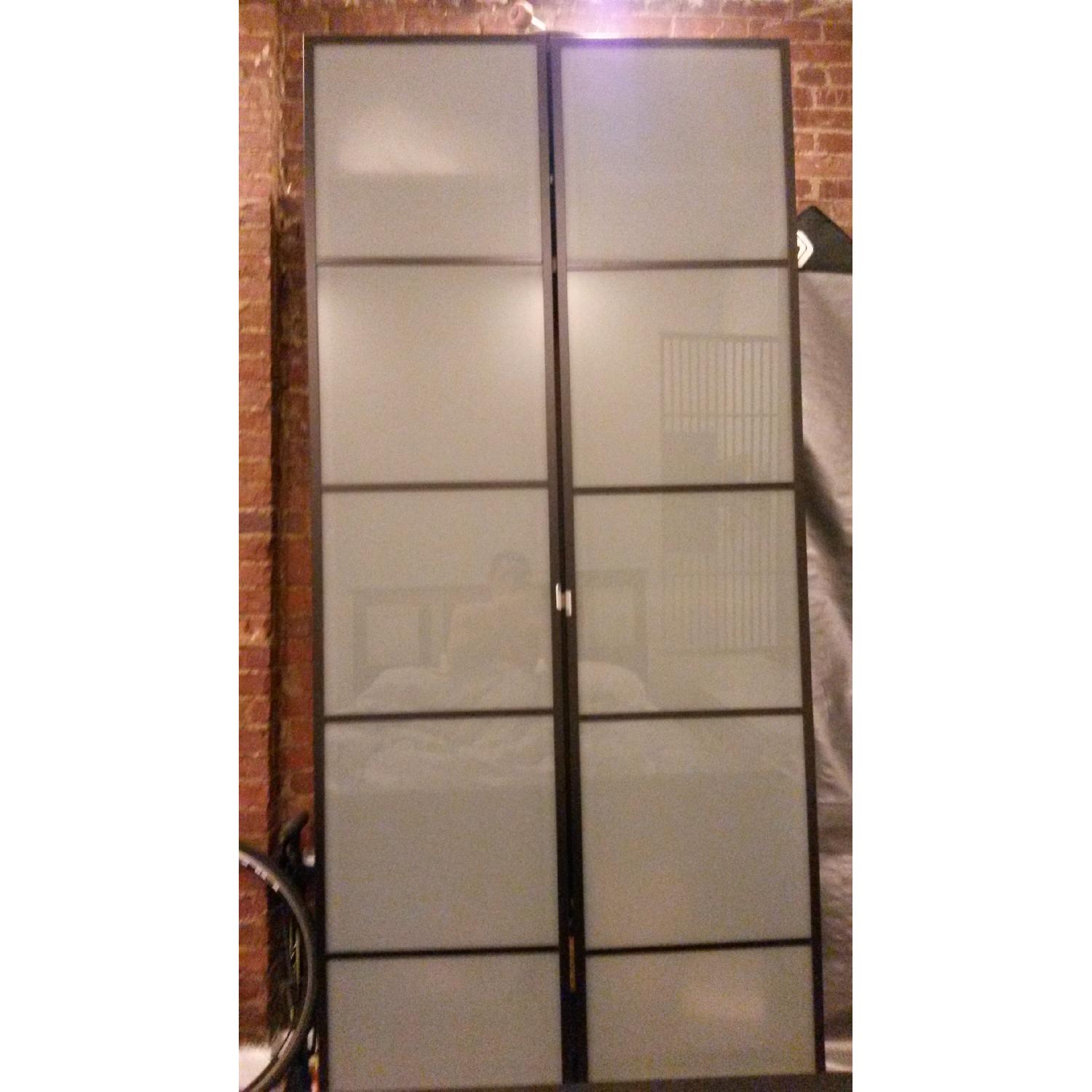 Tall Black Wardrobe - image-4