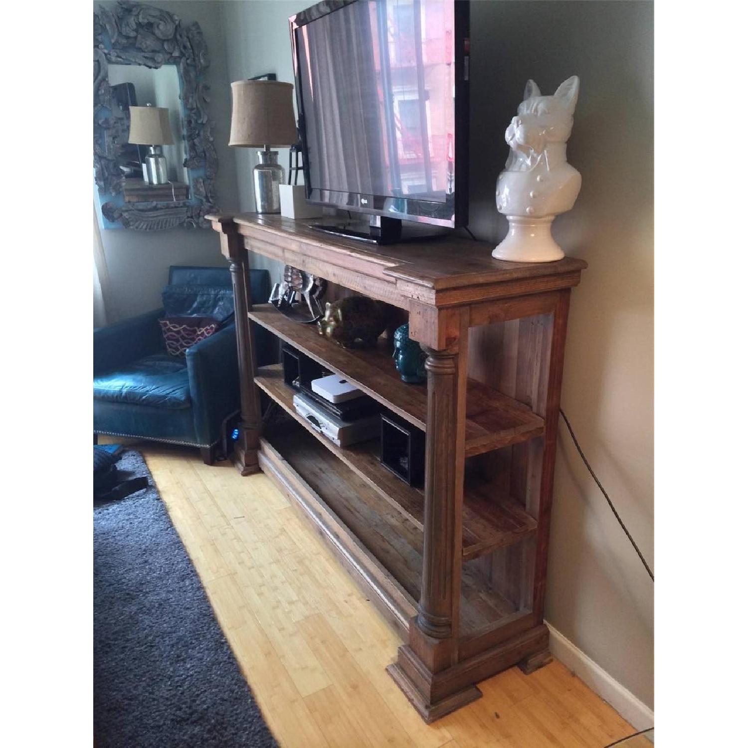 Arhaus Vintage Reclaimed Wood Media Center AptDeco