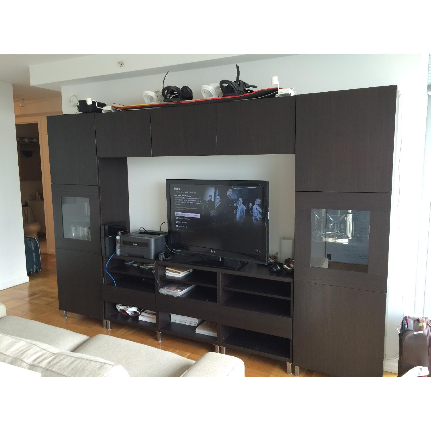 Ikea Besta Entertainment Storage Set - image-3