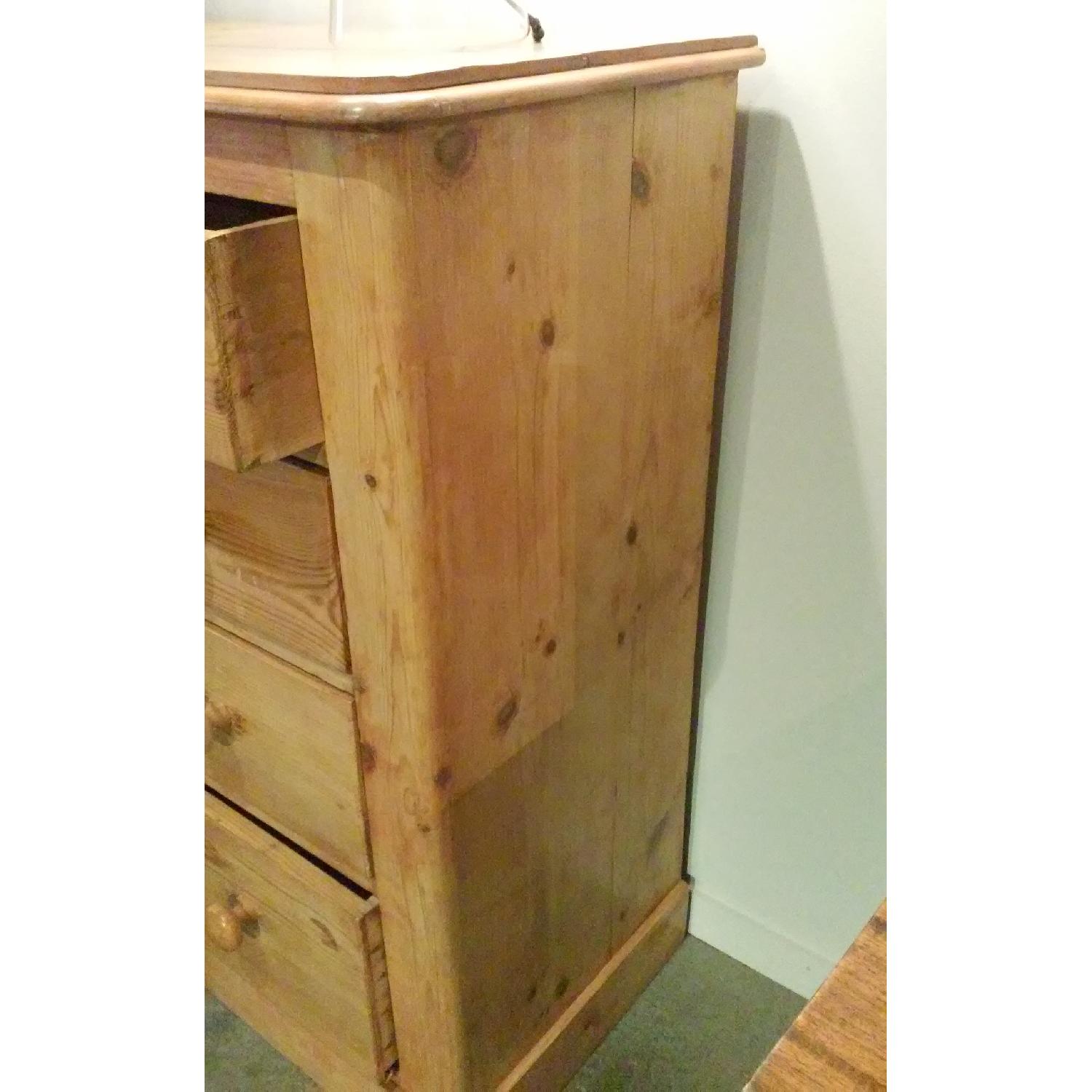 Vintage Victorian Pine Chest of Drawers - image-2