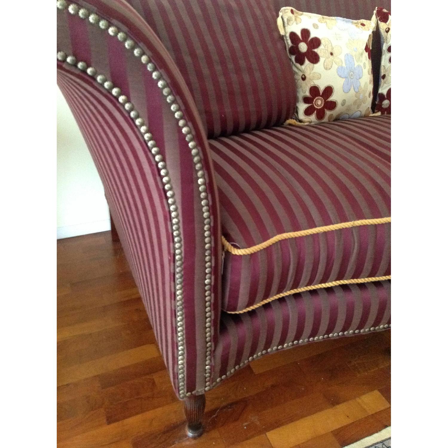 Burgundy Sofa - image-2