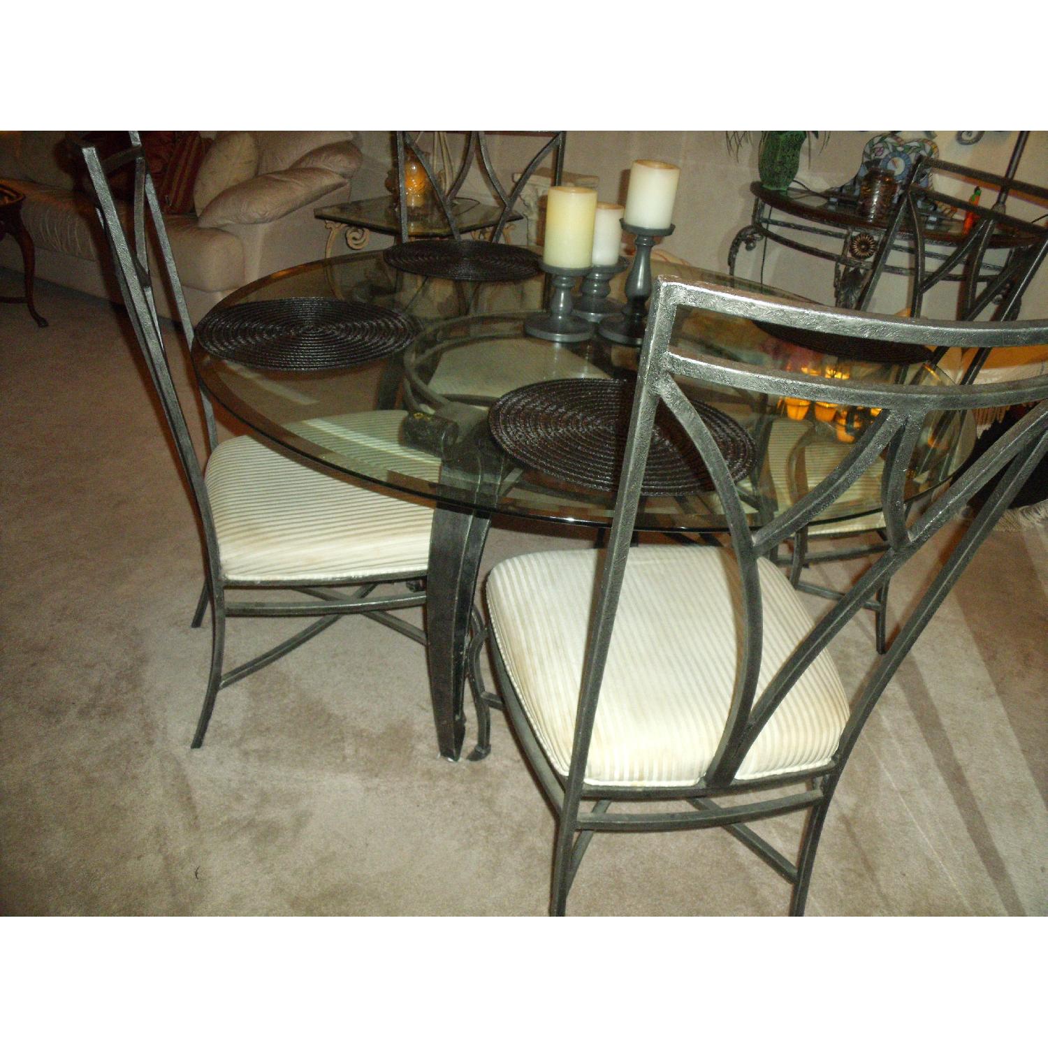 Wrought Iron Table Lamps - Set of 2 - image-3